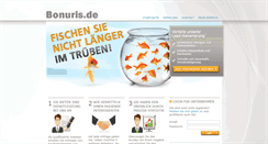 Desktop Screenshot of bonuris.de